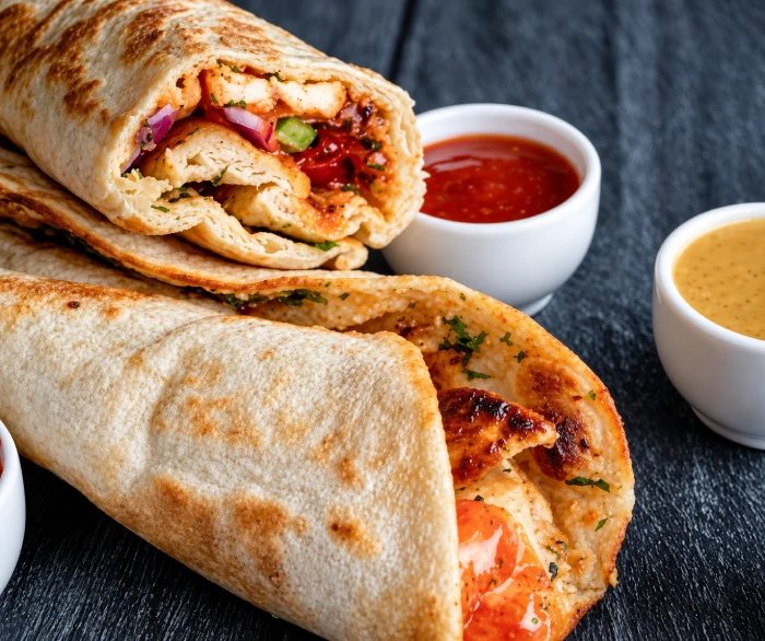 Chicken Tikka Naanwich